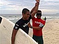 Campeonato de surfistas cegos