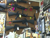 Texans grab their guns as economy stalls