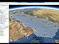 Visualizing simulations using Google Earth and dynamic KML