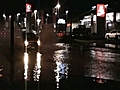 Lightning show ,Flooding,  Splashing in Moncton