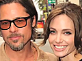 Angelina Jolie and Brad Pitt Cozy Up to Fans at the Kung Fu Panda 2 Premiere