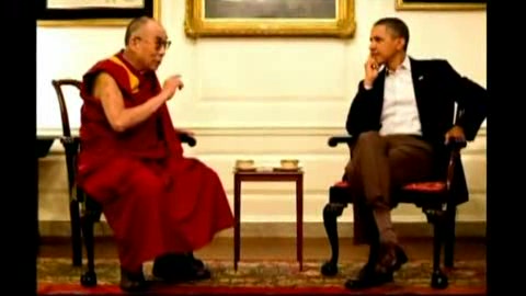 Obama meets with Dalai Lama