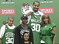 Celtics introduce Rasheed Wallace