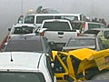 Heavy fog causes multi-car collision in Mexico