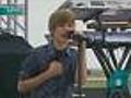Justin Bieber Sings 'Baby' On South Beach