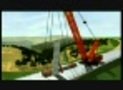 Fiat 500 -  Viaduc de Millau - Construction 3D