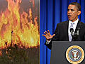 Obama To Enter Diplomatic Talks With Raging Wildfire