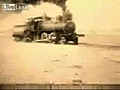 dünyanın ilk tren kazası :)