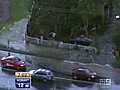 Burst water main floods Pennant Hills