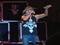 Bret Michaels performs at Soldier’s Memorial