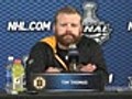 Tim Thomas Post-practice Presser