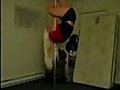 Pole dance fail!