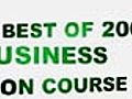 Business On Course: Best of 2008