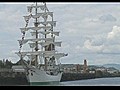 Tall ships setting sail for Shetlands
