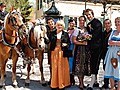 Beim zünftigen Hochzeitsdreh in München
