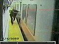 Purse Strap Caught in Runaway Train