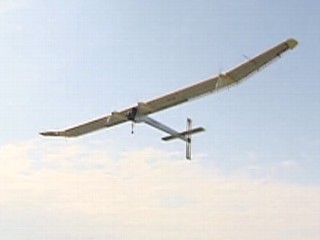First Solar-Powered Plane Flight