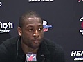 Dwyane Wade talks about the Knicks