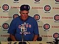 Lou Piniella’s tearful farewell as Cubs manager