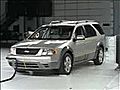 Ford Taurus 2008 Car Crash Test