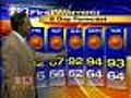 Meteorologist Tim Williams' 7 p.m. Forecast