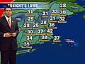 04/09/09: NECN weather forecast,  noon