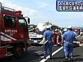 大分・別府市で大分県立森高校の野球部員が乗ったバスが大型トラックに追突　監督死亡