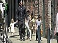 SNTV - The Entire Jolie-Pitt Family Goes Shopping