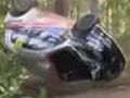 Raikkonen crash in Rally Finland