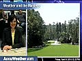 Weather and the Masters