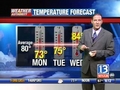 VIDEO: 13WHAM Weather Authority Forecast -- 07/04/08