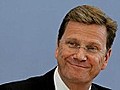 Guido Westerwelle zum ersten Mal Kanzler