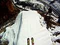 Helmet Cam: Triple Back Flip on Skies