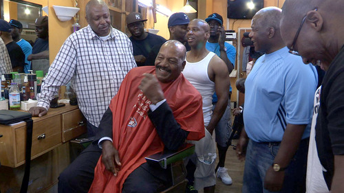In the Barber’s Chair